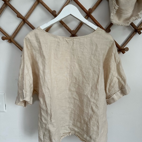 Filosofia Zoe Linen Top - Picture 4 of 4